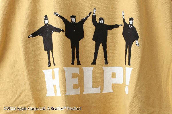 画像4: THE BEATLES | “HELP!” Front & Back Print T-Shirt (YW)