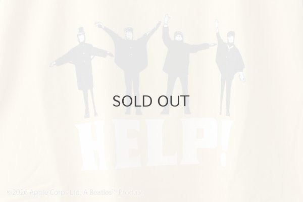 画像4: THE BEATLES | “HELP!” Front & Back Print T-Shirt (YW)