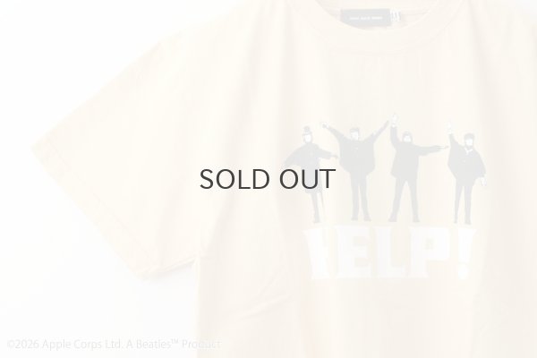 画像5: THE BEATLES | “HELP!” Front & Back Print T-Shirt (YW)