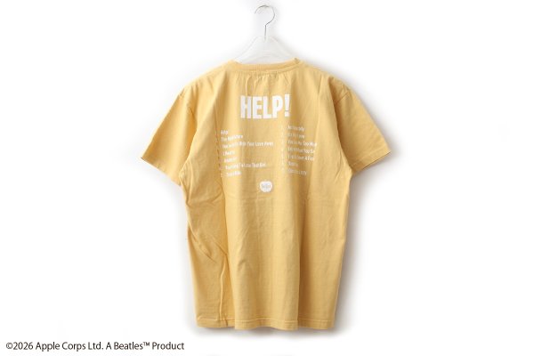 画像2: THE BEATLES | “HELP!” Front & Back Print T-Shirt (YW)