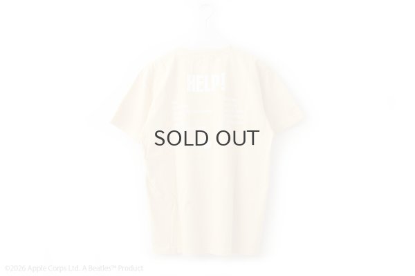 画像2: THE BEATLES | “HELP!” Front & Back Print T-Shirt (YW)