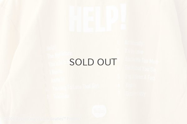 画像8: THE BEATLES | “HELP!” Front & Back Print T-Shirt (YW)