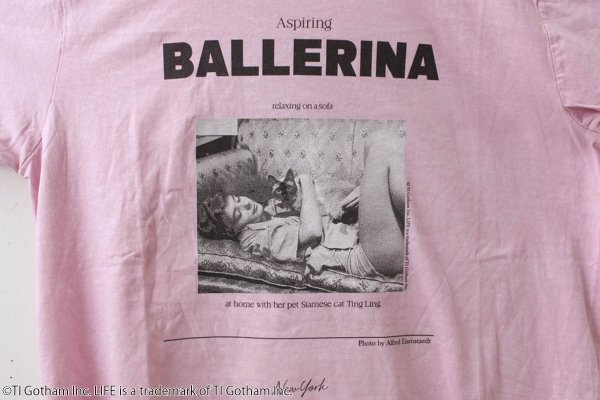 画像4: LIFE PICTURE COLLECTION | Ballerina Photo Graphic T-Shirt (PK)