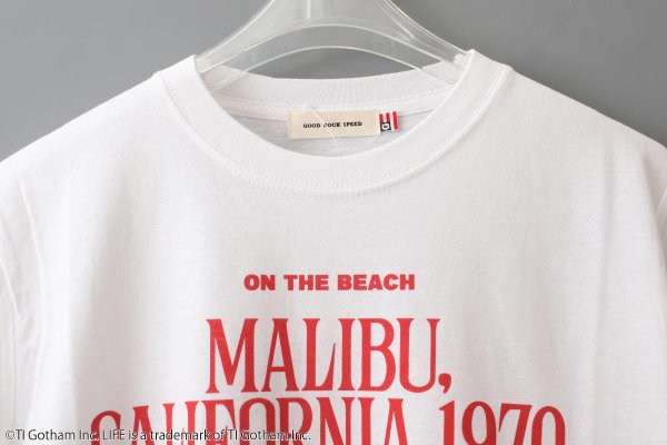 画像3: LIFE PICTURE COLLECTION | Malibu Photo Graphic T-Shirt (WH)