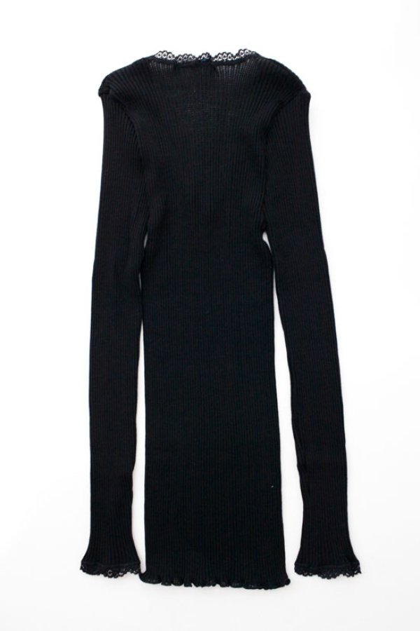 画像3: ML LANAMICRO PLISSE' C/PIZZETTO 307(NERO)