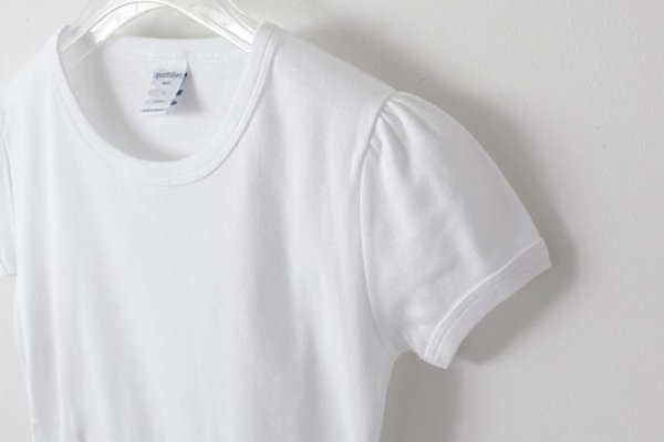 画像5: SALE30%OFF!! クルーネックパフスリーブカットソー 145-09 (BLANC)