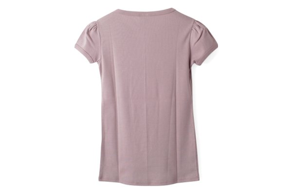 画像2: SALE30%OFF!! クルーネックパフスリーブカットソー 145-09（VIOLETTA）