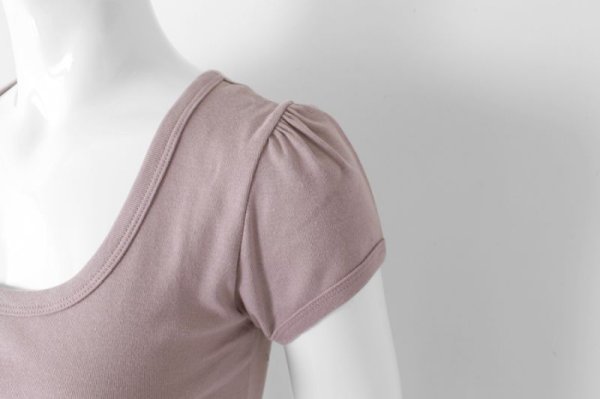 画像10: SALE30%OFF!! Uネックパフスリーブカットソー 049-09(NOIR)