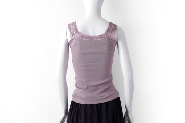 画像5: レースタンクトップ 866(BLANC)