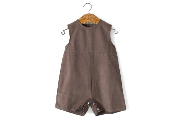 画像1: SALE50%OFF!! 子供服 コーデュロイ sibling overall（TOUPE）