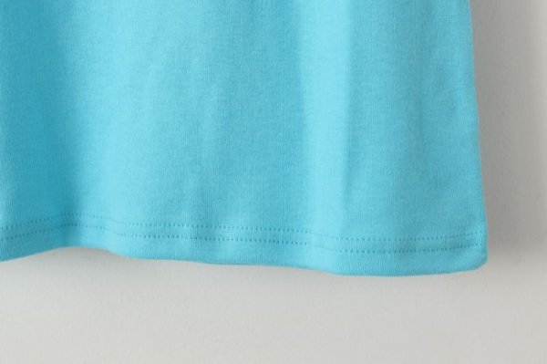 画像4: SALE30%OFF!! クルーネックパフスリーブカットソー 145-09（TURQUOISE）