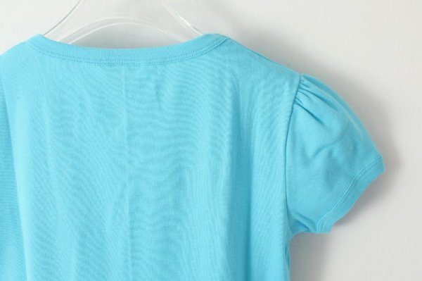 画像6: SALE30%OFF!! クルーネックパフスリーブカットソー 145-09（TURQUOISE）
