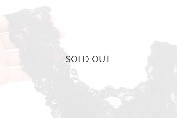 画像5: 【NEW】S/S LANA E SETA PLISSE' CON PIZZO 1491（NERO）