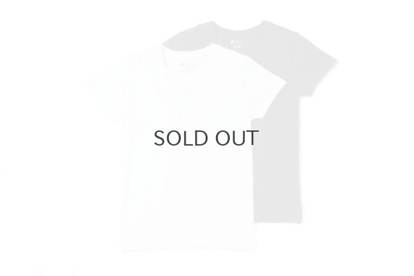 画像1: 2P JapanFit forHER crewneck T HW5320（WH/BK）
