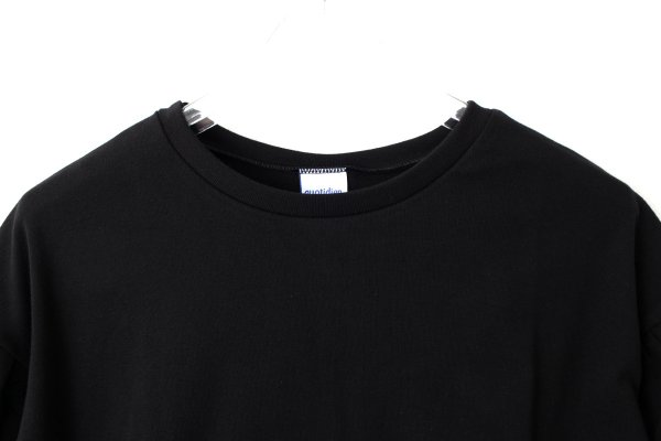 画像3: ドロップショルダー パフスリーブカットソー 150-18 (NOIR)