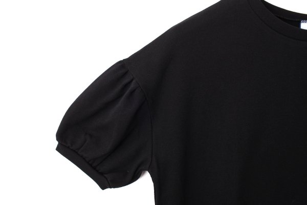 画像5: ドロップショルダー パフスリーブカットソー 150-18 (NOIR)