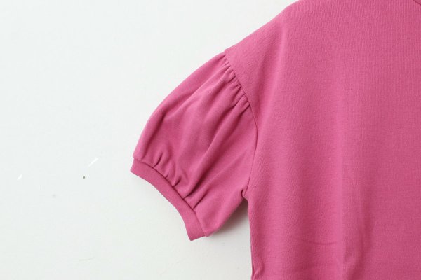 画像3: ドロップショルダー パフスリーブカットソー 150-18（COSMOS）