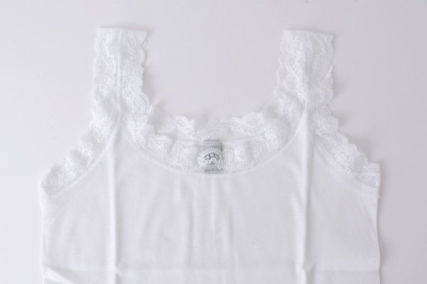 画像6: レースタンクトップ 866(BLANC)