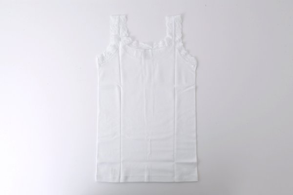 画像4: レースタンクトップ 866(BLANC)