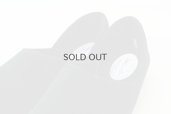 画像8: ベルベットスリッポンシューズ（BK）