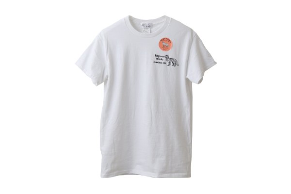 画像1: Cotton T-Shirt Fox emb