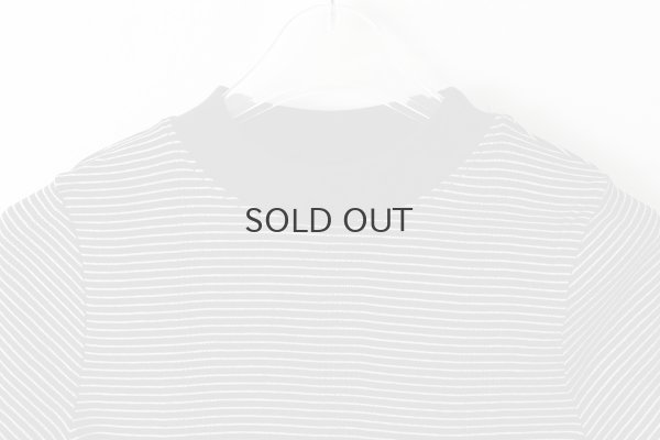 画像4: Panel-rib M/N Tee 829C (BLK-W2)