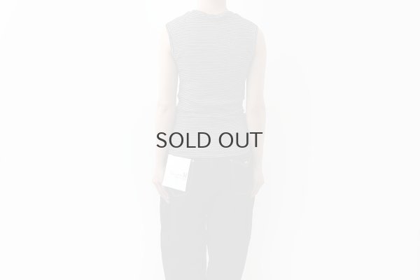 画像8: Panel-rib tanktop 848C (BK)