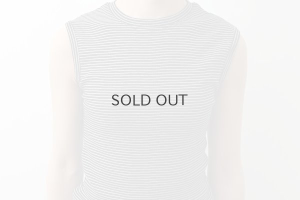 画像9: Panel-rib tanktop 848C (BK)