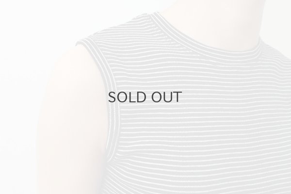 画像10: Panel-rib tanktop 848C (BK)