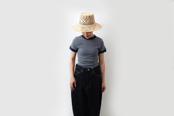 画像16: Panel-rib M/N Tee 829C (WHT-BU)