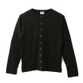 Panel ribbed cardigan 851C (BLK)