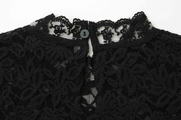 画像8: SALE!! RWDelicia Capsleeve Regular T-neck Top 100956 (BK)