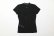 画像2: RWDelicia Capsleeve Regular T-neck Top 100956 (BK) (2)