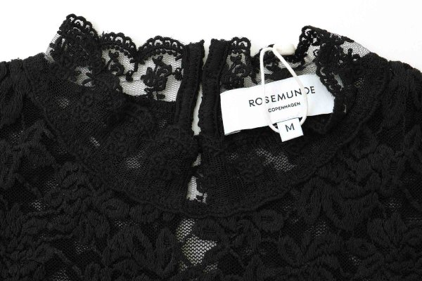 画像4: SALE!! RWDelicia Capsleeve Regular T-neck Top 100956 (BK)