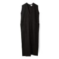 V Neck Jumpsuit_Shadow Check (BKCK)