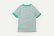 画像2: SALE20%OFF!! Panel-rib T-shirt 849C (WHT-GR) (2)
