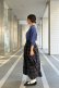 画像9: Gather Skirt (BK×NV) (9)