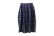 画像1: Gather Skirt (BK×NV) (1)