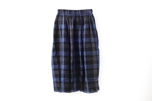 画像2: Gather Skirt (BK×NV)
