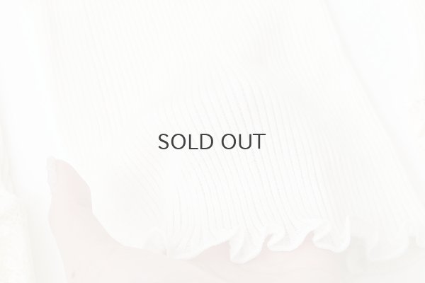 画像7: ML LUPETTO PLISSE' C/COLLO E POLSI PIZZO 304 (BIANCO)