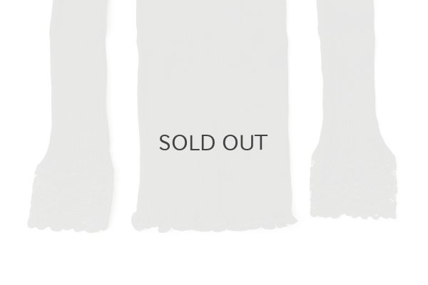 画像5: ML LUPETTO PLISSE' C/COLLO E POLSI PIZZO 304 (NERO)