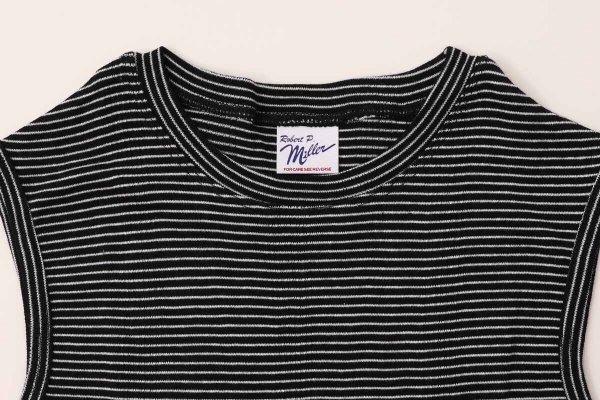 画像3: Panel-rib tanktop 848C (BLK-W2)