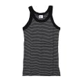 Panel-rib Athletic tank 831C (BLK-W2)