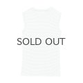 Panel-rib tanktop 848C (WHT-GN)