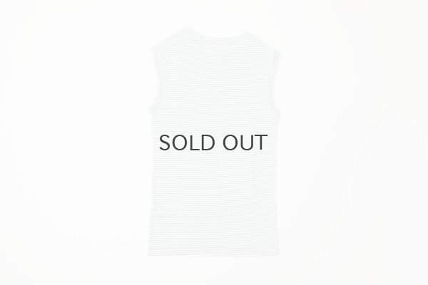 画像2: Panel-rib tanktop 848C (WHT-GN)