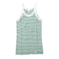 Panel-rib Athletic tank 831C (WHT-GR)