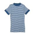 Panel-rib M/N Tee 829C (WHT-BU)
