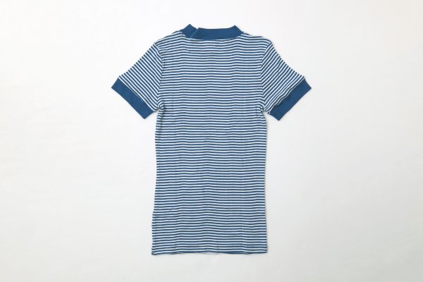 画像2: Panel-rib M/N Tee 829C (WHT-BU)