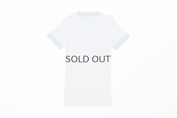 画像2: Panel-rib M/N Tee 829C (WHT-BU)