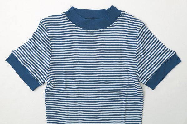 画像3: Panel-rib M/N Tee 829C (WHT-BU)